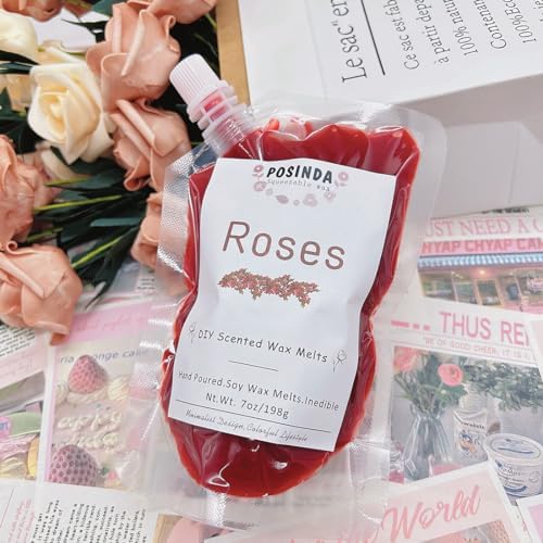 1pc 7oz Rose Squeezable Wax Melts for Home Fragrance