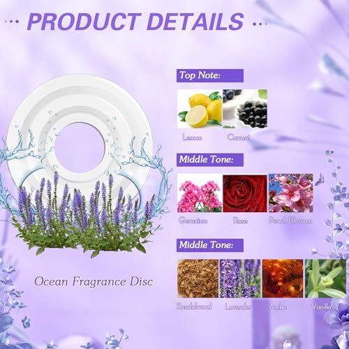 Lounsweer 30 Pcs Replacement Fragrance Discs for Towel Warmers