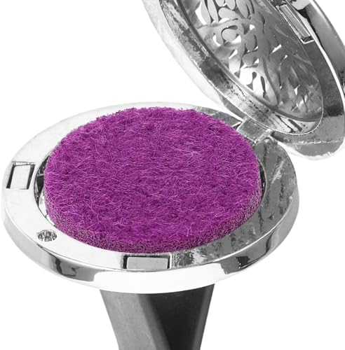 GLEAVI Mini Diffuser Refill Pads Replacement Necklace Purple 100pcs