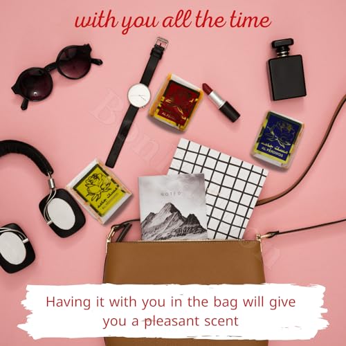 5 Pcs Islamic Musk Jamid Perfume Natural Fragrance Alcohol Free Arab Cube Halal