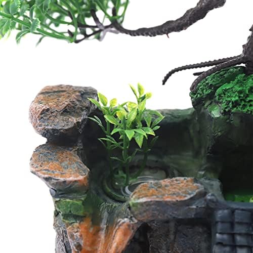 WoShewNu Indoor Water Fountain with Automatic Pump and Switch