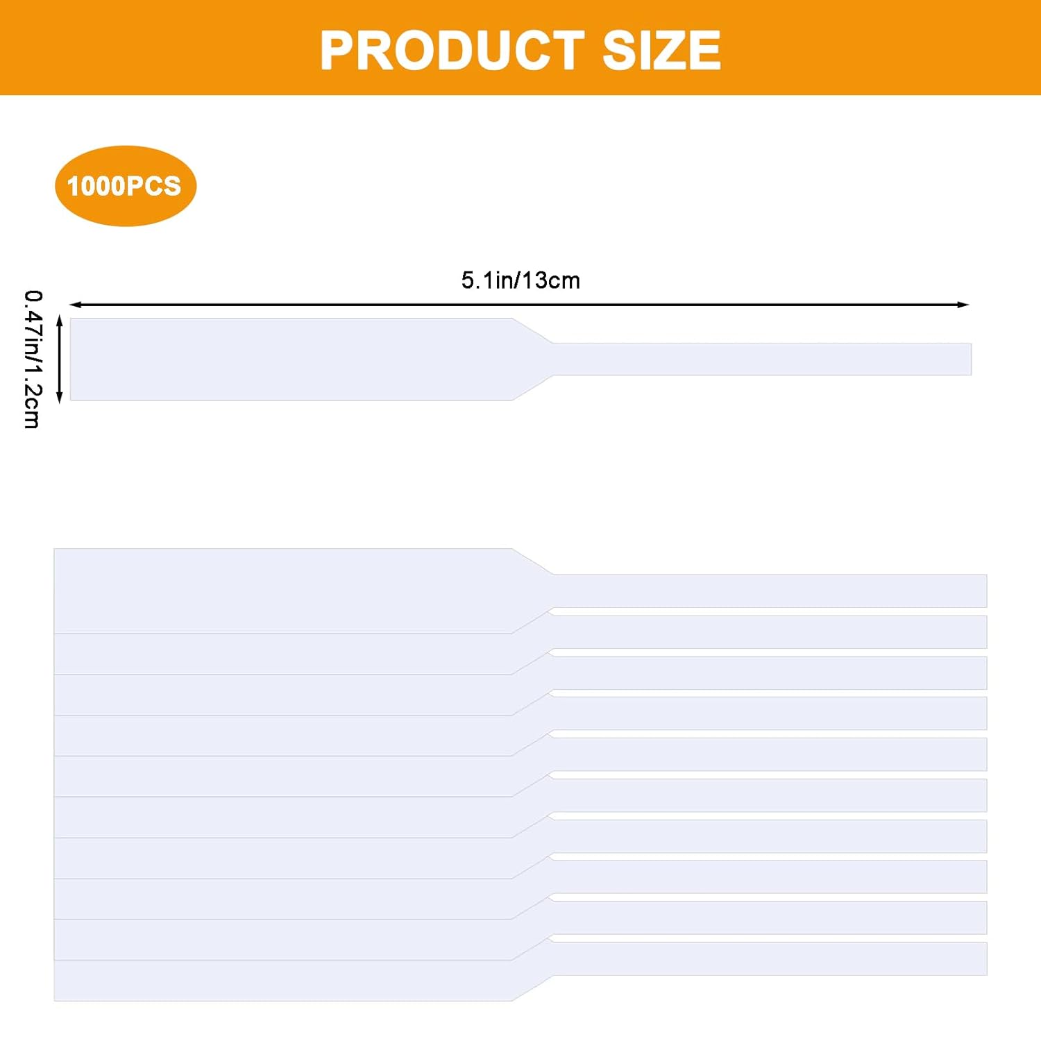 1000 Pcs Perfume Test Strips for Scent Evaluation