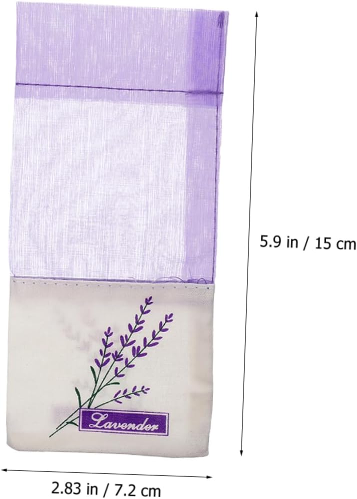MAGICLULU 50pcs Cotton Lavender Sachet Bags for Home and Car