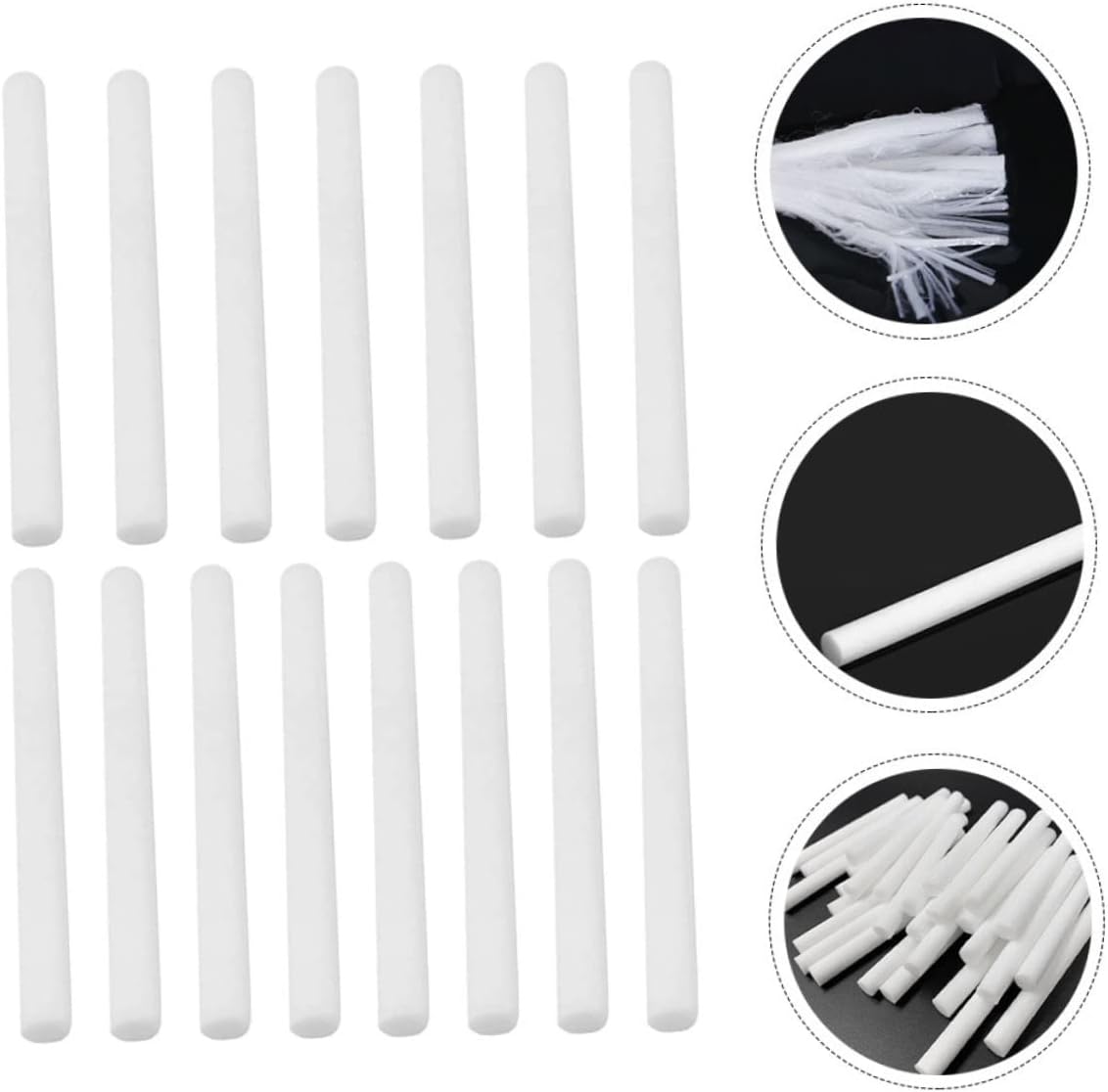 Zerodeko 15pcs Essential Oil Diffuser Rods for Home Use