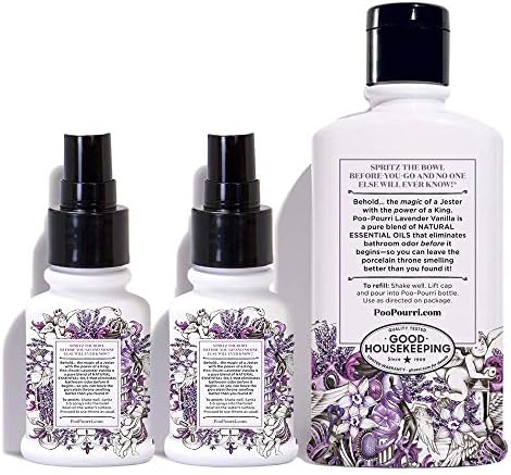 Poo-Pourri Lavender Vanilla Refill Set