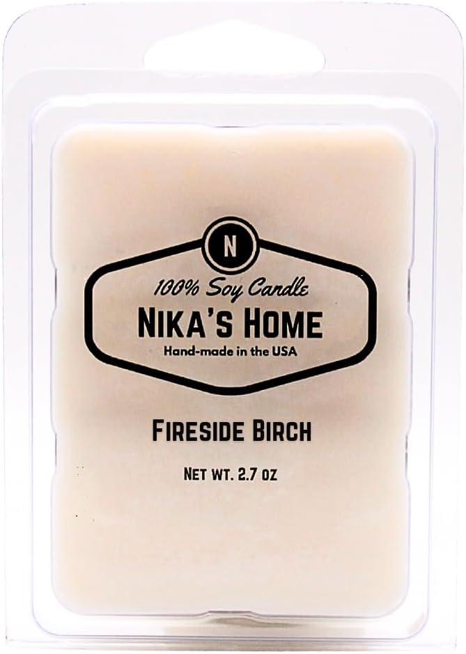 Nikas Home Fireside Birch Soy Wax Melts