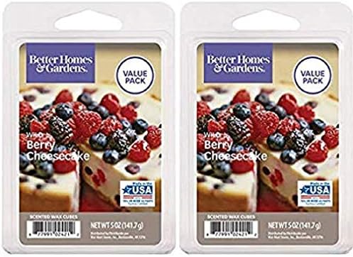 2 Pack Wild Berry Cheesecake Wax Cubes 24 Cubes