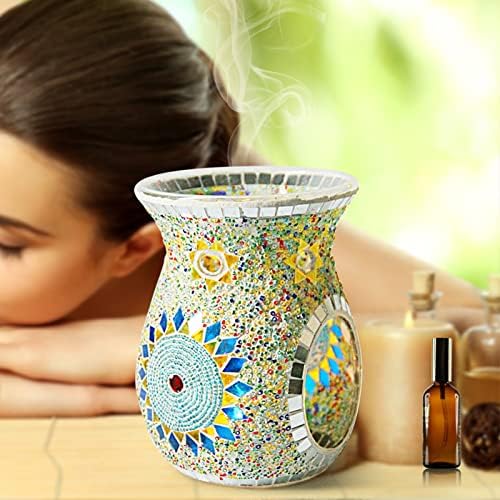 Lyellfe 2 Pack Mosaic Glass Diffuser