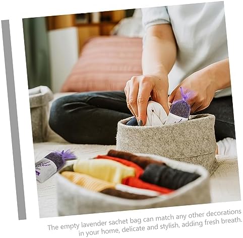 50pcs Empty Lavender Sachet Bags for Home Decor