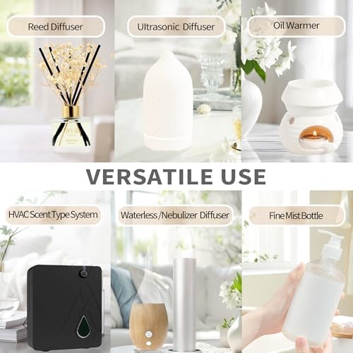 White Tea Jasmine Essential Oil Refill 67 OZ with 5 Sticks
