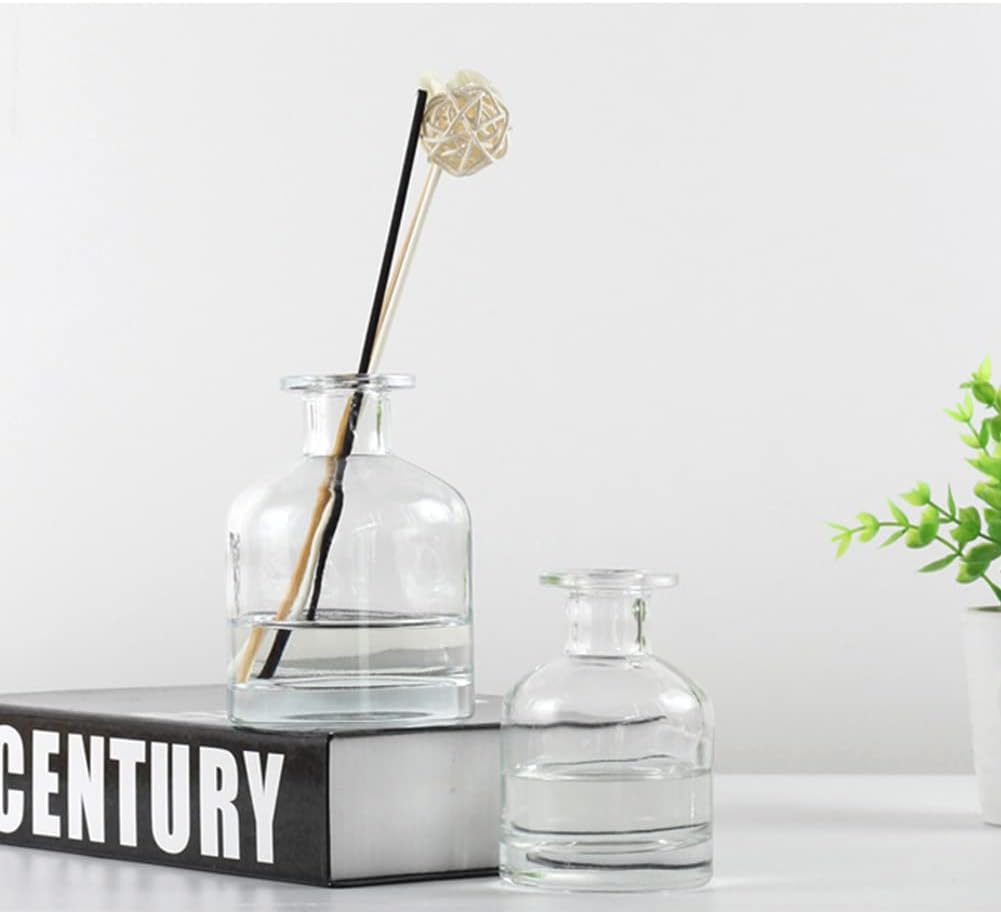 150ml Clear Glass Diffuser Jar with Frosted Top