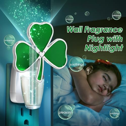 Hohean Wall Fragrance Plug In with Night Light