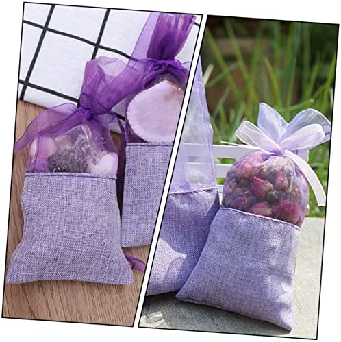 Nolitoy 24pcs Lavender Aromatic Air Fresh Sachet Pouches for Home