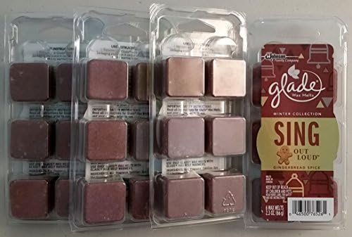 Glade Gingerbread Spice Wax Melts 4 Pack