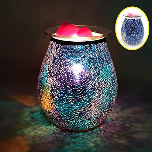 WNP Electric Wax Melt Warmer Glass Scented Candle Warmer