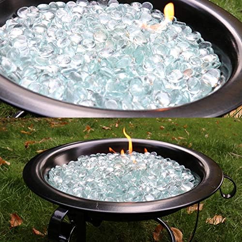 Clear Glass Marbles for Vases 5 LB Decorative Stones
