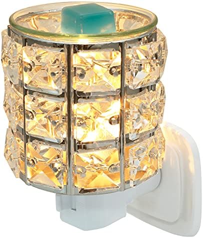 DRQ Plug-In Wax Warmer Crystal Design