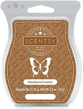 Scentsy Weathered Leather Bar with Diffuser