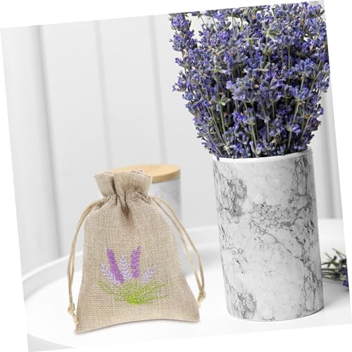 Refillable Lavender Sachet Bags 10pcs for Home and Car Use