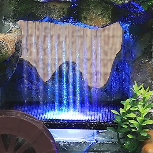 TFCFL Water Fountain with LED Light and Rock Design
