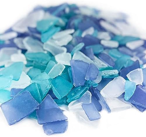 CYS EXCEL Sea Glass Vase Filler Mix 24 Ounces