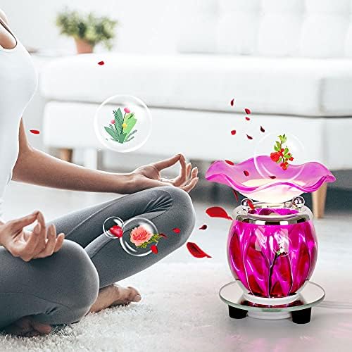 Hunanbang 3 in 1 Electric Wax Warmer with Timer and Night Light