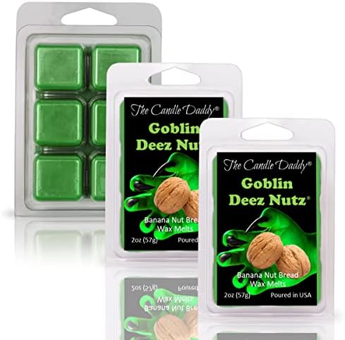 The Candle Daddy Goblin Deez Nutz Halloween Wax Melt - 2 Ounces 6 Cubes