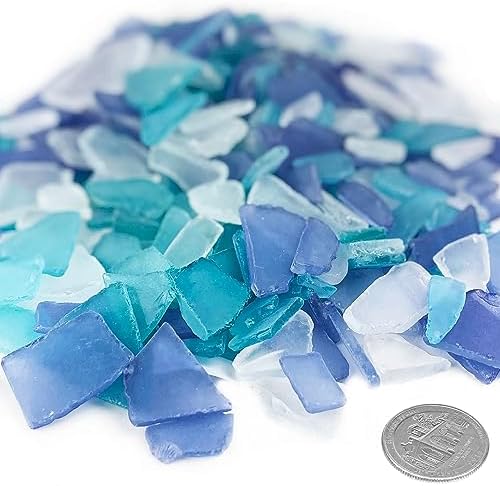 CYS EXCEL Sea Glass Vase Filler Mix 24 Ounces