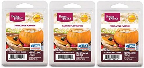 Better Homes and Gardens Farm Apple Pumpkin Scented Wax Cubes 3-Pack