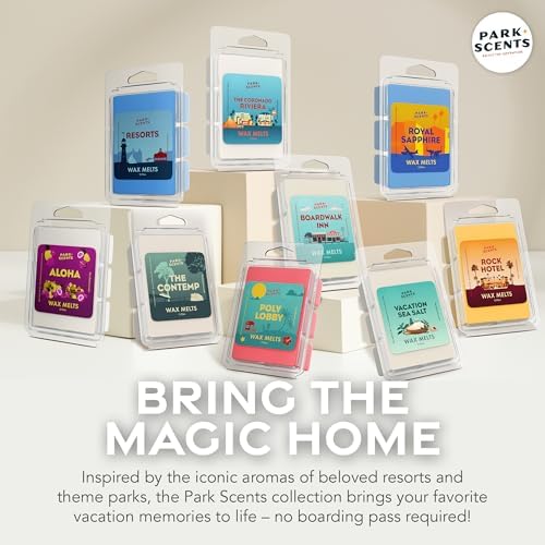 Park Scents Poly Lobby Luxury Hotel Candle Wax Melts 3 Pack