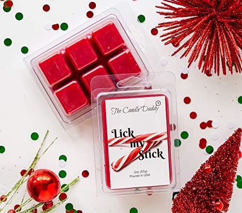 The Candle Daddy Lick My Stick Peppermint Scent