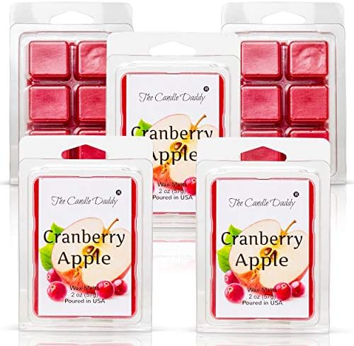 The Candle Daddy - Cranberry Apple Scented Wax Melts