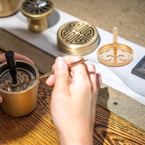 WEBEEDY 3 Styles Incense Press Molds Brass Kit