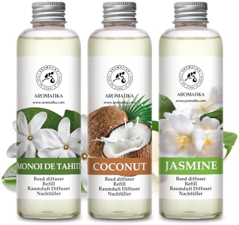 Jasmine Reed Diffuser Refill - Fresh Long Lasting Aroma