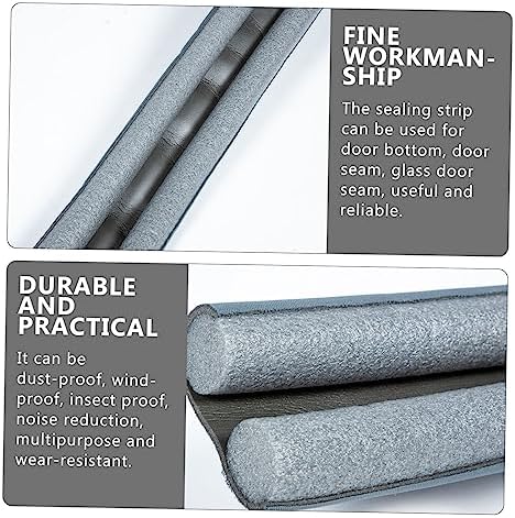 3Pcs Door Draft Stopper for Weather Sealing and Noise Reduction