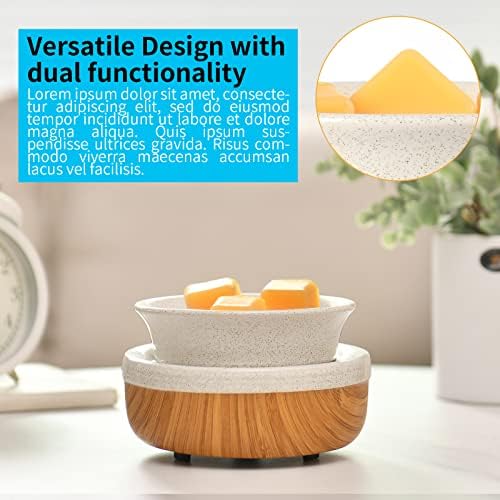 Mocosa Ceramic Wax Warmer 3-in-1 Electric
