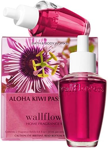 Bath Body Works Aloha Kiwi Passionfruit Wallflowers 2-Pack Refills