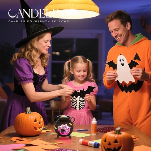 Candeldo Halloween Wax Melt Warmer with 2 Light Bulbs