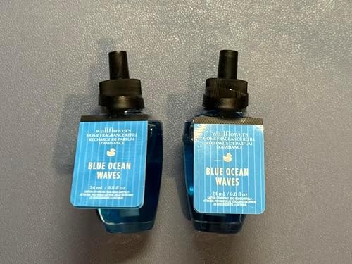Blue Ocean Waves Wallflowers Refill Pack of 2