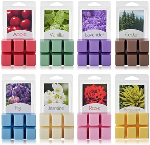 Soy Wax Melts Set for Warmers with Strong Fragrance