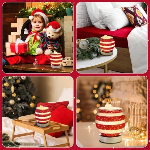 Christmas Wax Warmer with Dimmable Light