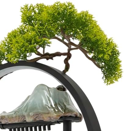 Tabletop Fountain with LED Light and Atomizer