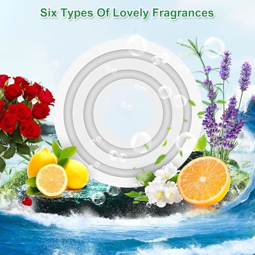 36 Pack Fragrance Discs 6 Flavors for Home Spa Car