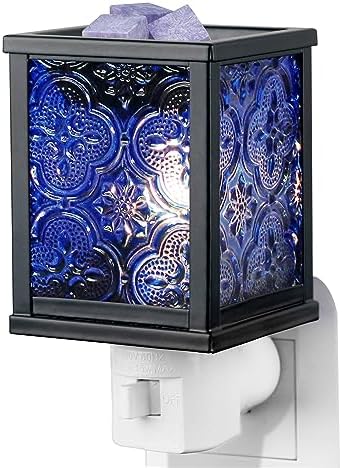 Moroccan Wall Plug-In Electric Wax Melt Warmer with Night Light