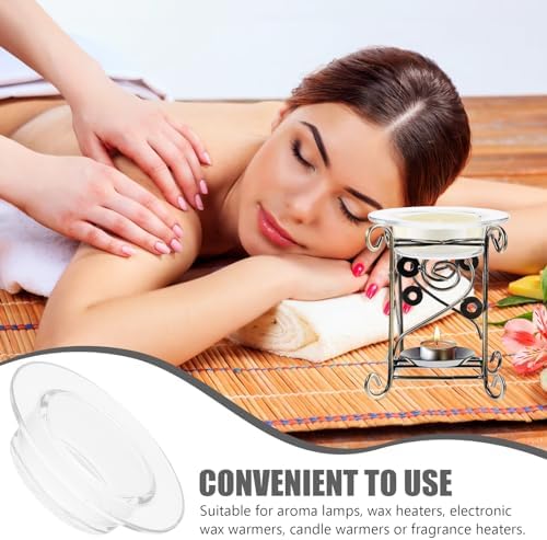 IMIKEYA Scented Votive Candle Wax Warmer Bowl