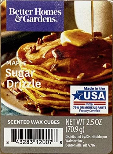 Better Homes and Gardens Maple Sugar Drizzle Wax Cubes 4 Pack