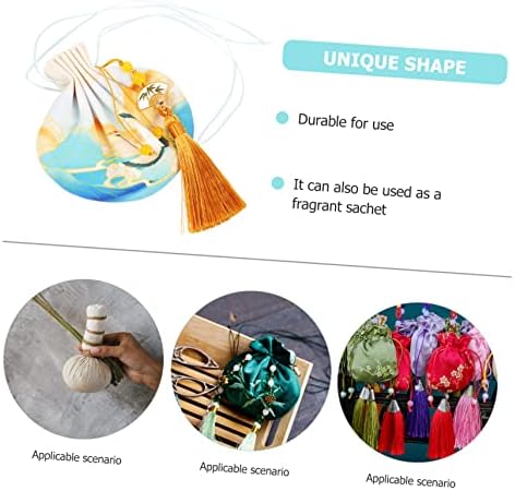Luxshiny Chinese Style Lavender Drawstring Pouch for Home Decoration