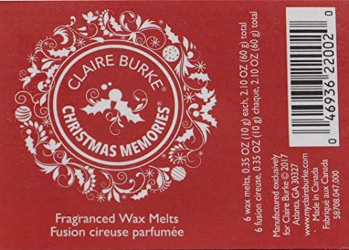 Claire Burke Christmas Memories Wax Melts 4 Pack