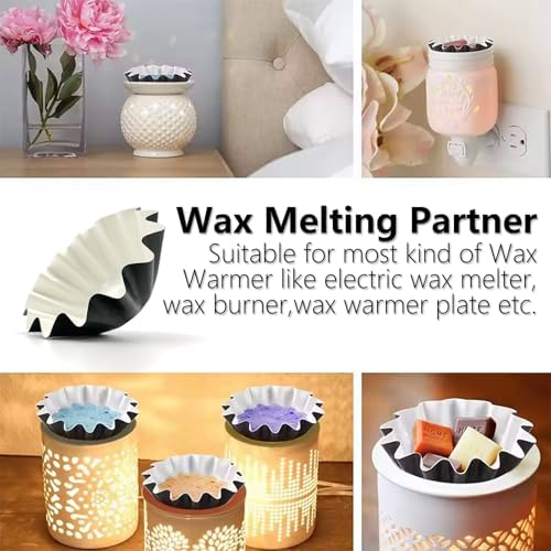 50 PCS Reusable Wax Melt Liners for Wax Warmers