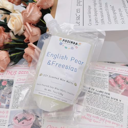 1pc 7oz English Pear Freesia Squeezable Wax Melts